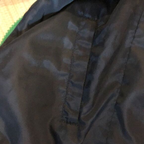 Appaman Boys Reversible Green & Navy Rain Jacket - Picture 7 of 7